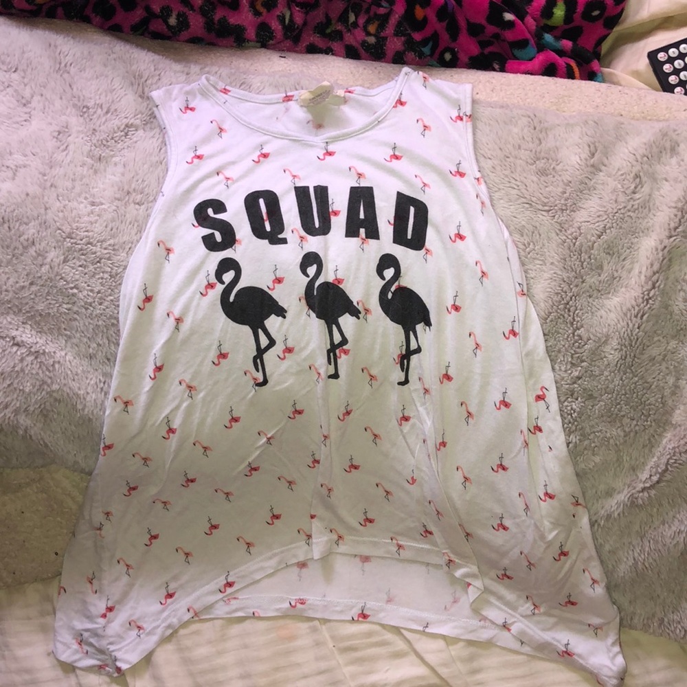 Flamingo tank top